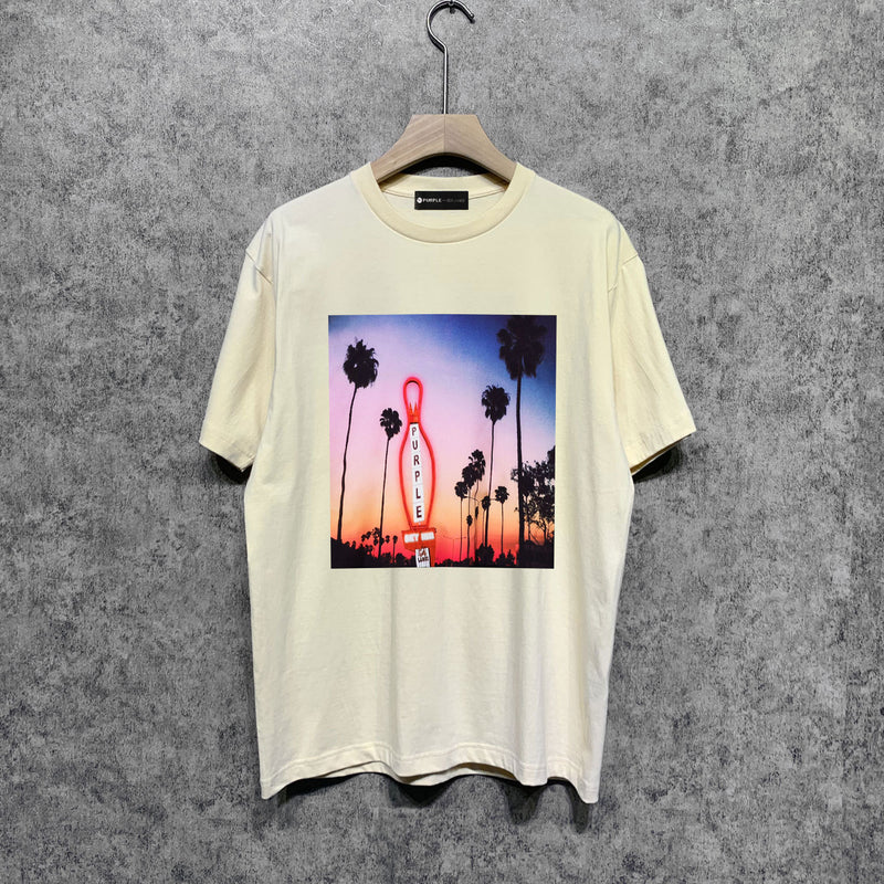 Purple Brand T Shirt Short Sleeve T-shirt Blouse