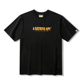 Bathing Ape T Shirt Summer Fuji Mountain Cherry Blossom Printed Short Sleeve T-shirt