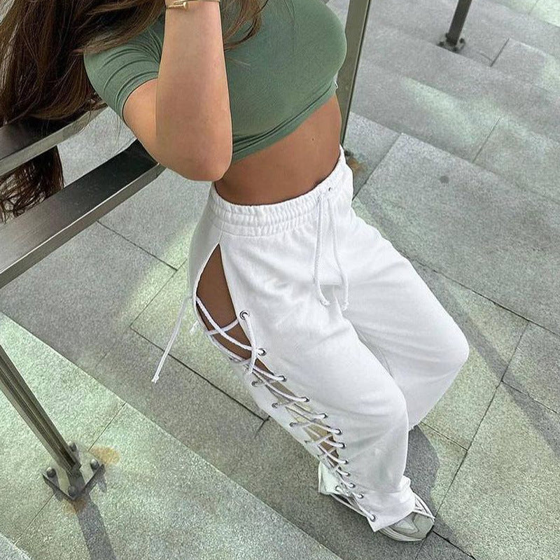 Women Pants Summer All-Matching Casual Trousers Children