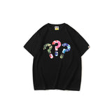 Bathing Ape T Shirt Spring and Summer Short Sleeve Printed Fashion Camouflage T-shirt