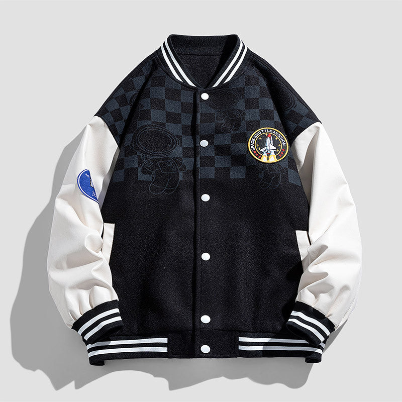 Varsity Jacket Vintage Jacket Spring and Autumn Baseball Uniform