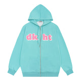 Men Hoodie Letter Print Sweatshirt Coat Men's Casual Long Sleeve Spring and Autumn
