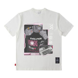 Men T Shirt Hiphop Street Printing Short-Sleeved T-shirt Men and Women Couple