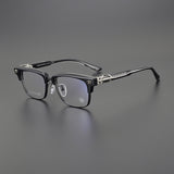 CHH Chrome Hearts Glasses Pure Titanium Cutting Engraving Process Myopia Glasses Frame