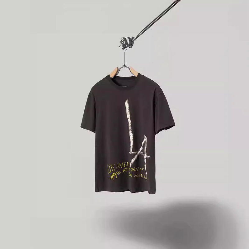 Mens T-shirts Travis Scott Cactus Jack x Utopia Tour Utopia Short Sleeve T-Shirt