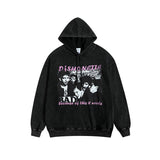 Men Long Sleeve Shirt Portrait Printing Couple Hooded Sweater Men and Women