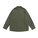 Men Long Sleeved T Shirt Embroidered Shirt Men's Spring and Autumn Long Sleeve Lapel Shirt Outer Wear Loose