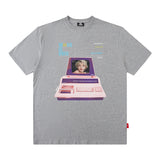 Men T Shirt Loose Short Sleeve T-shirt Men