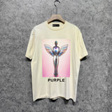 Purple Brand T Shirt Short Sleeve T-shirt Blouse