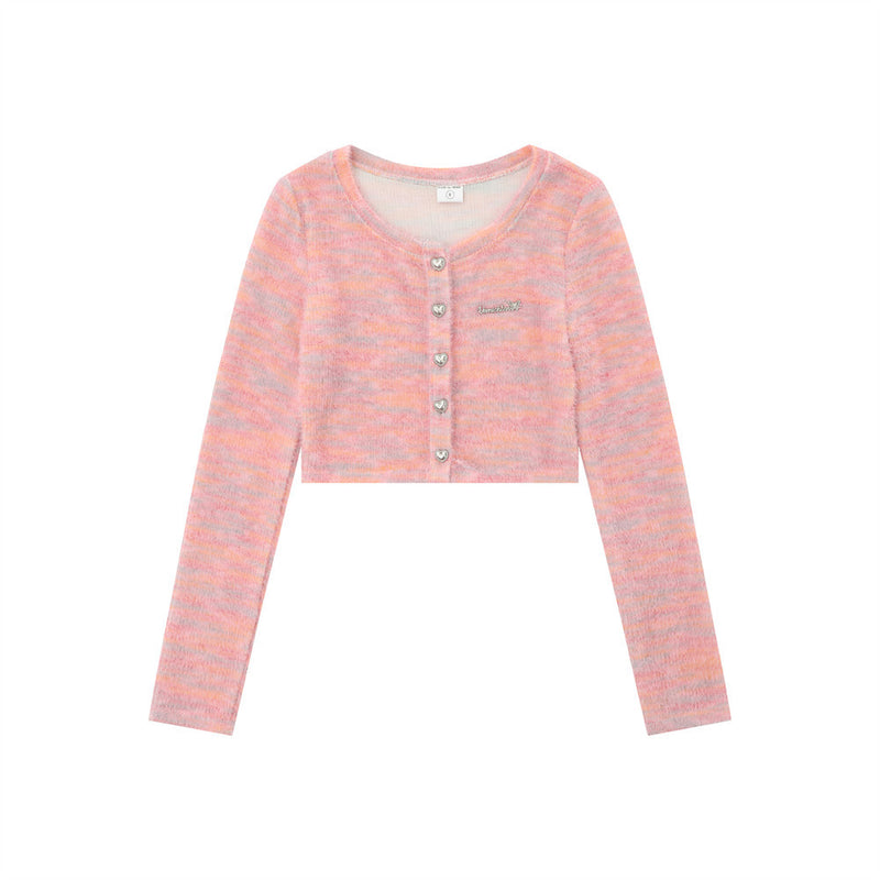 Women Sweater Short Sweater Cardigan Girls' Autumn Sweater Casual Sweater