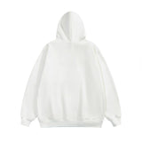 Men Hoodie Printed Sweater Men's Autumn and Winter Vibe Loose Long Sleeve Sports