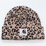 Carhartt Hat Fashion Leopard Print Warm Knitted Hat