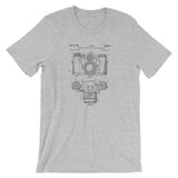 Camera Patent T-Shirt. Premium 100 Soft Cotton