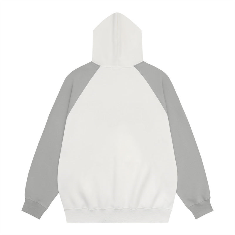 Men Hoodie Hooded Sweater Boys Spring and Autumn Letter Embroidery Casual Loose Long Sleeve