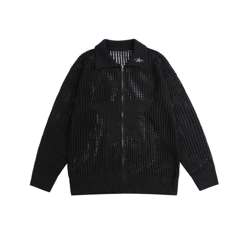 Unisex Sweatshirt Autumn V-neck Cardigan Knitted Sweater