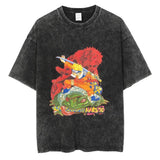 Men Streetwear T Shirt Japanese Harajuku Tshirt Anime