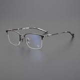 CHH Chrome Hearts Glasses Pure Titanium Glasses Myopia Glasses Frame Ultra Light Business Half Frame