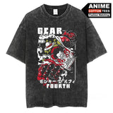 GEAR 5 NIKA Luffy T Shirt Anime ONE PIECE Graphic T-shirt