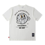 Men T Shirt West Coast Printed Short-Sleeved T-shirt Men and Women Loose Casual Couple