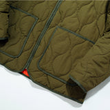 Men Cotton Padded Jacket Coat Retro Workwear Cotton Coat Jacket Men's Loose Collarless Jacket