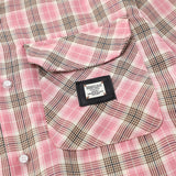 Men Long Sleeved T Shirt Plaid Long Sleeve Shirt Men Ins Spring and Autumn Letter Embroidery Loose Casual Jacket