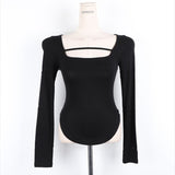 Women Long Sleeve Shirt Top Women's Autumn Long Sleeve Tight
