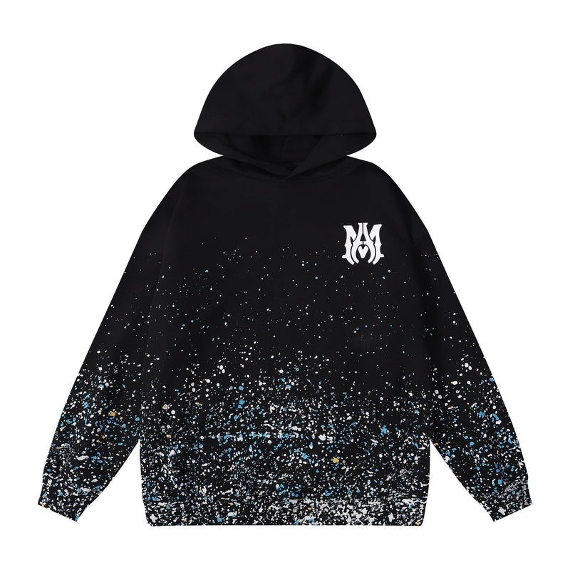 Amiri Hoodie AMI Star print hooded sweater for men and women