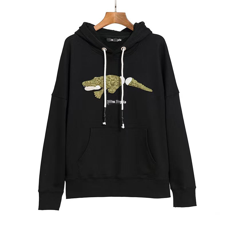 Palm Angle Hoodie Palm Angels Embroidered Hoodie Men and Women Couple Loose Hoodie Coat