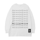 Men Long Sleeve Shirt Autumn and Winter Long Sleeve T-shirt Men and Women Ins Hip Hop Style Loose