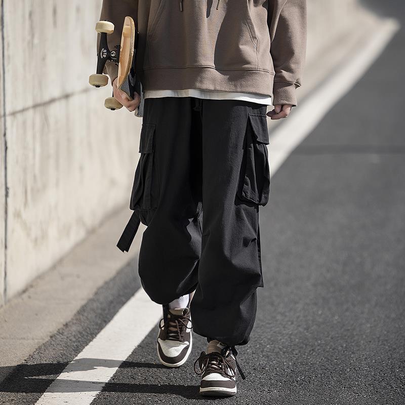 Men Sweatpants Overalls Men's Autumn Design Casual Trousers Loose