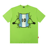 Men T Shirt Spring and Summer Short Sleeve T-shirt Street Style Loose