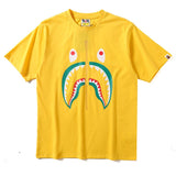 Bathing Ape T Shirt Short Sleeve T-shirt Color Shark T-shirt