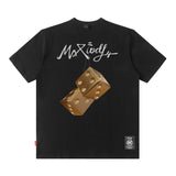 Men T Shirt Printed Short-Sleeved T-shirt Men's Summer Retro Loose
