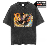 Anime ONE PIECE Roronoa Zoro T Shirt Y2k Harajuku Fashion