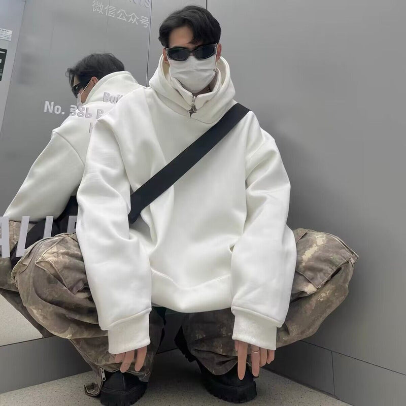Men Hoodie Hooded Sweater Men's Autumn Top Ins Fashion Brand Loose Casual