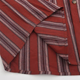 Men Long Sleeved T Shirt Vertical Striped Long Sleeve Shirt Outer Wear Men's Spring and Autumn Loose Casual