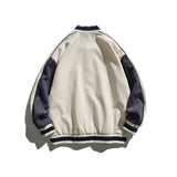 Varsity Jacket Vintage Autumn Loose Cardigan Baseball Uniform