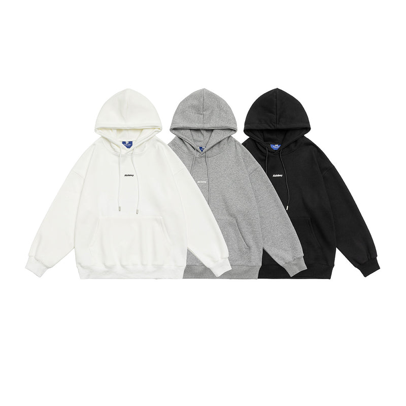 Unisex Hoodie Simple Printed Casual Hooded Sweatshirt Men's Coat