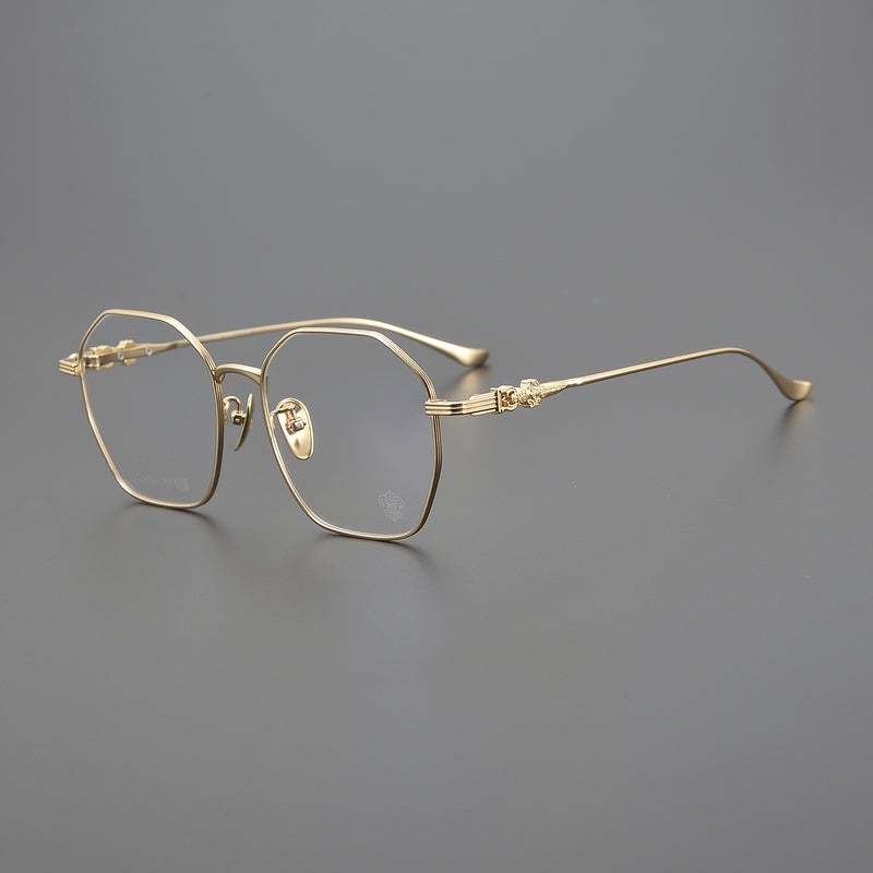 CHH Chrome Hearts Glasses Versatile Titanium Frame Ultra Light Glasses Frame