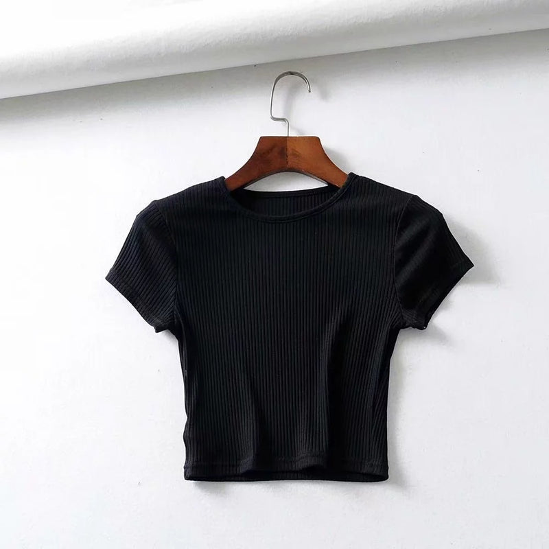 Women T-Shirt Short T-shirt Women's Short-Sleeved Summer Top