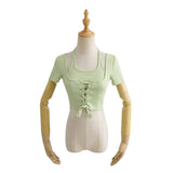 Women's T-Shirt Short-Sleeved T-shirt Women's Summer Slimming Top