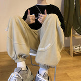 Men Sweatpant Winter Loose Sports Boys Casual Pants