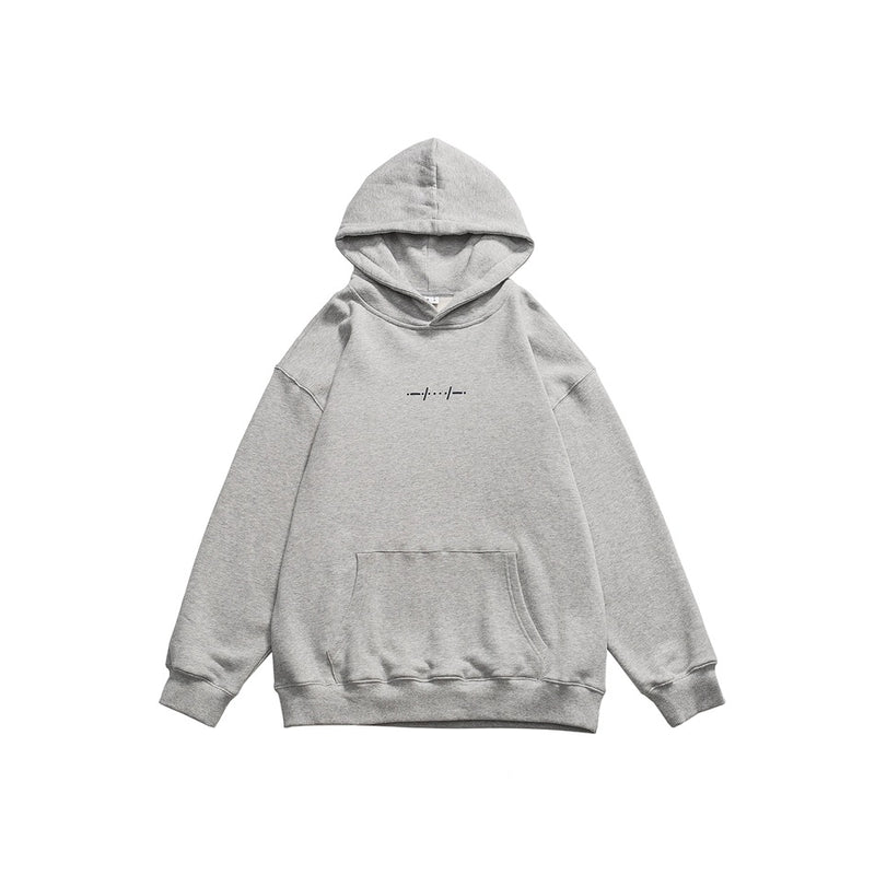 Unisex Hoodie Fashion Brand Couple Loose Hooded Sweater Men's and Women's High Sense