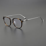 CHH Chrome Hearts Glasses Retro Glasses Frame Pure Titanium Ultra Light Square Frame Glasses