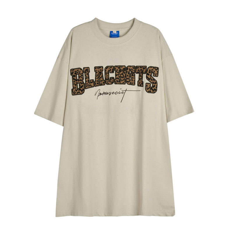 After Prom Shirt Oreeta Women's American Fashion Brand T-shirt Letter Embroidered Cotton Short Sleeve Women's Ins Loose