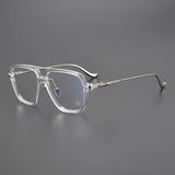 CHH Chrome Hearts Glasses Double Beam Large Frame Wide Glasses Frame
