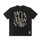 Men T Shirt Angel T-shirt Men's Short Sleeve Trendy Loose Couple Outfit