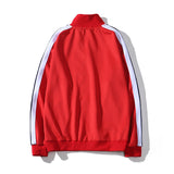 Palm Angle Sweatshirt Black and White Striped Men's and Women's Loose Sports and Leisure Jacket