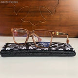 CHH Chrome Hearts Glasses Exquisite Luxury Square Polished Textured Myopia Glasses Frame