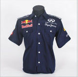 F1 Racing Suit Racing Suit Casual Short Sleeve Shirt